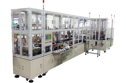 Auto brake accessories automatic production line